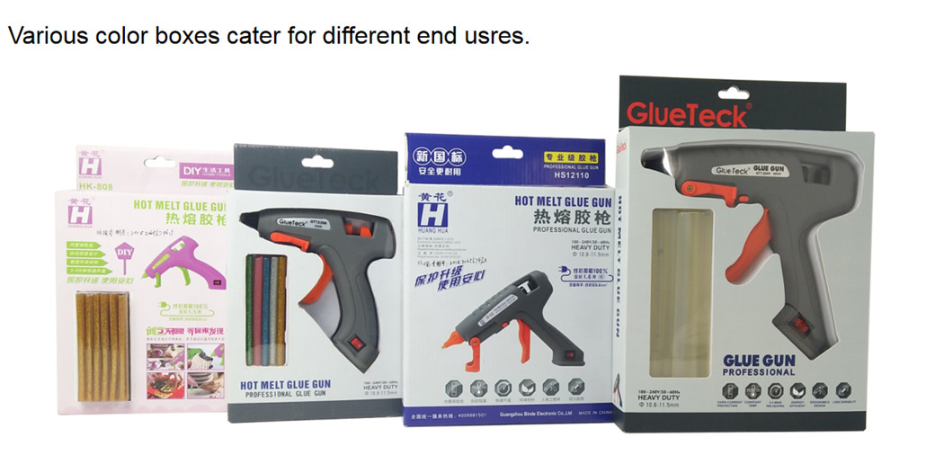 Different Packing Of Hot Melt Stick