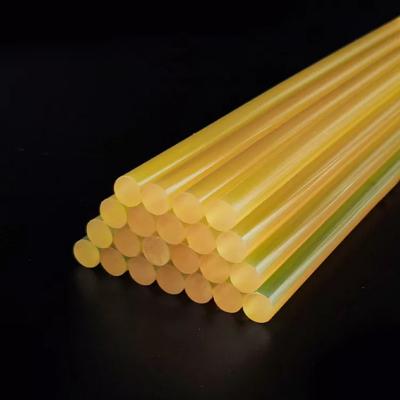 China OEM 7mm Yellow High Quality Hot Glue Sticks EVA Resin Material Hersteller
