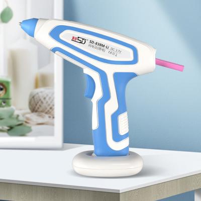 China OEM 30W Lithium Battery Glue Gun Blue OEM Wireless Glue Gun Hersteller